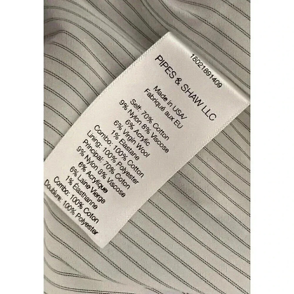 Veronica Beard Santiago Button Front Tweed Denim Jacket Womens Size 0 - Picture 11 of 16